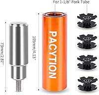 Vista 4 de Herramienta de ajuste de tuerca de estrella para bicicleta, herramienta de ajuste de tuerca de estrella MTB con 2 tornillos especiales de repuesto