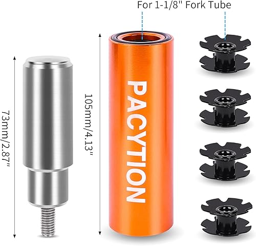 Miniatura 4 de Herramienta de ajuste de tuerca de estrella para bicicleta, herramienta de ajuste de tuerca de estrella MTB con 2 tornillos especiales de repuesto y