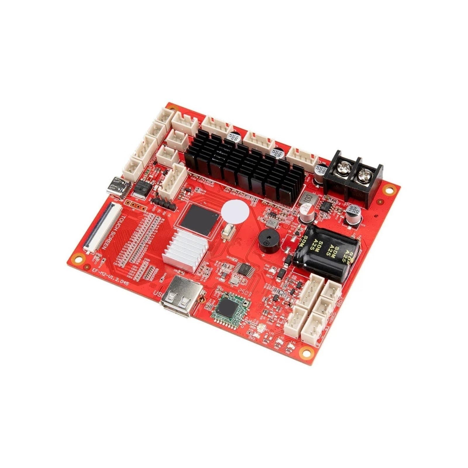 Compatible con placa base silenciosa ELEGOO Centauri Carbon | Piezas de impresora 3D, actualización de placa base, funcionamiento silencioso, control estable, señal precisa(Cc2)