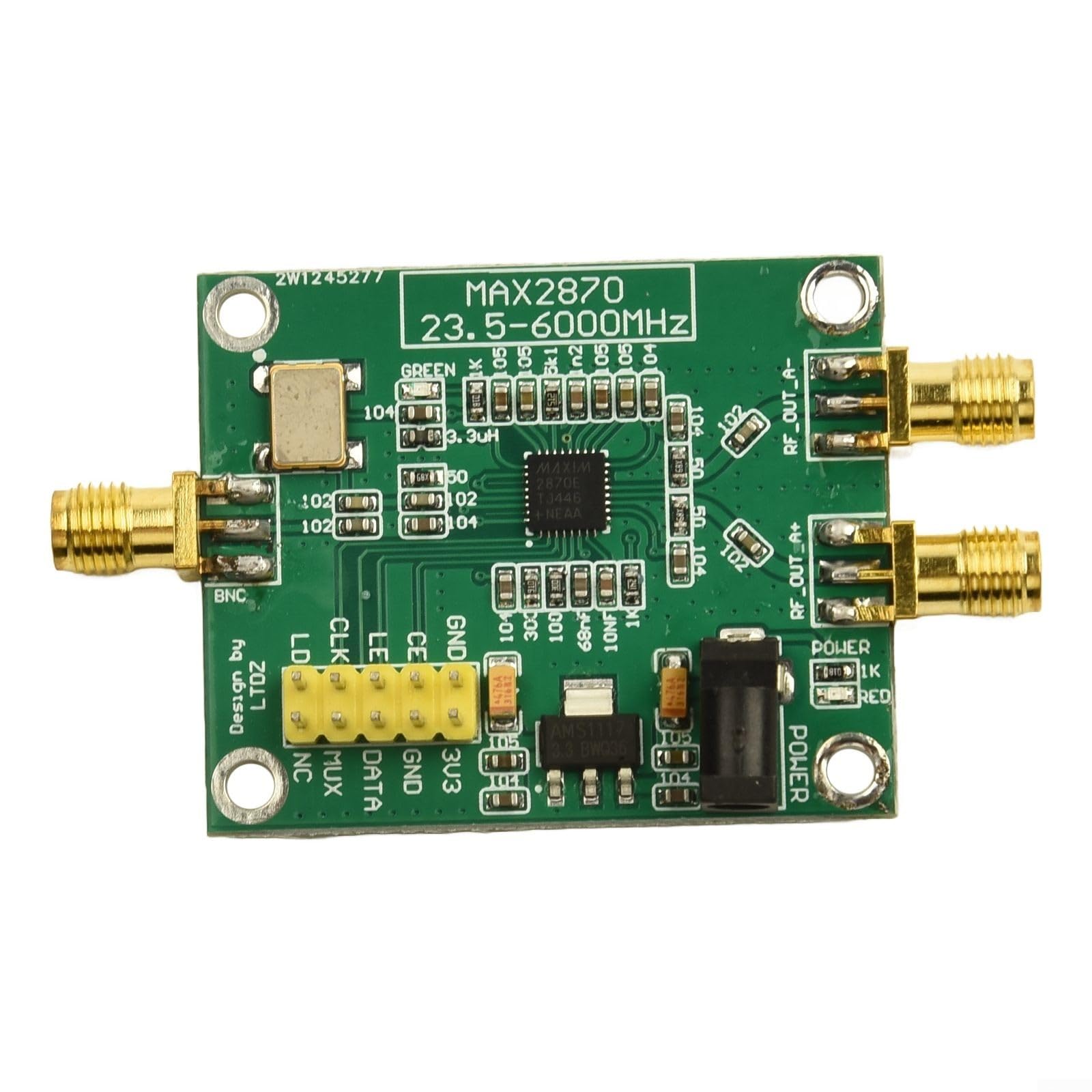 MAX2870 RF-Signalquellenmodul, 23 56000 MHz mit Phasenverriegelung und für STM32-Kompatibilität, verstellbarer Ausgang