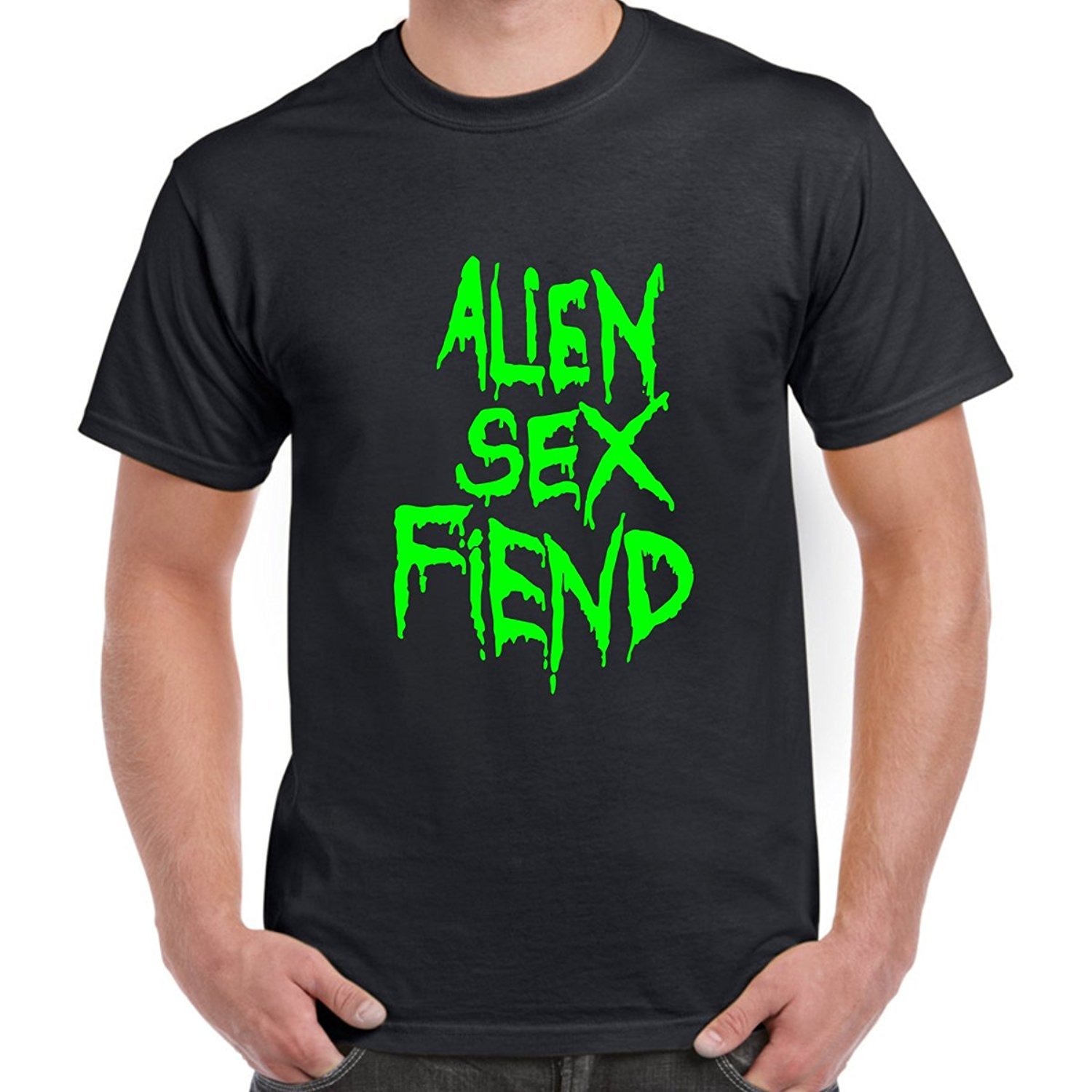 Alien Sex Fiend Black T Shirt (XL)