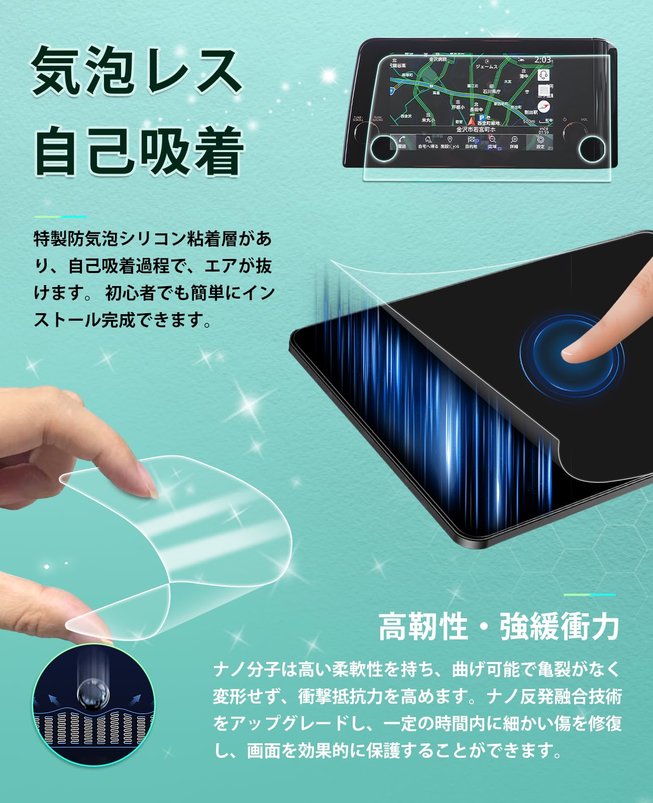 Amazon | 【GAFAT AR低反射】日産 ノート E13型 3代目 ノート オーラ 