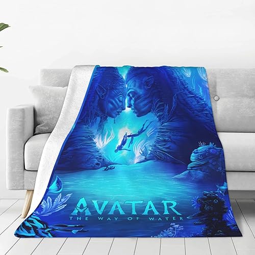 Rijpex Manta de dibujos animados, bonita manta de felpa para aire acondicionado, cálida y cómoda, manta de franela para sofá cama, 60 x 50 pulgadas