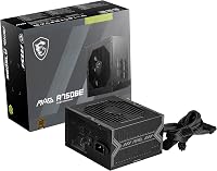 MSI MAG A750BE 750W 80+ Bronze Semi-Modular PSU - Compact, Quiet ATX Power Supply with Active PFC & 5-Year Warranty