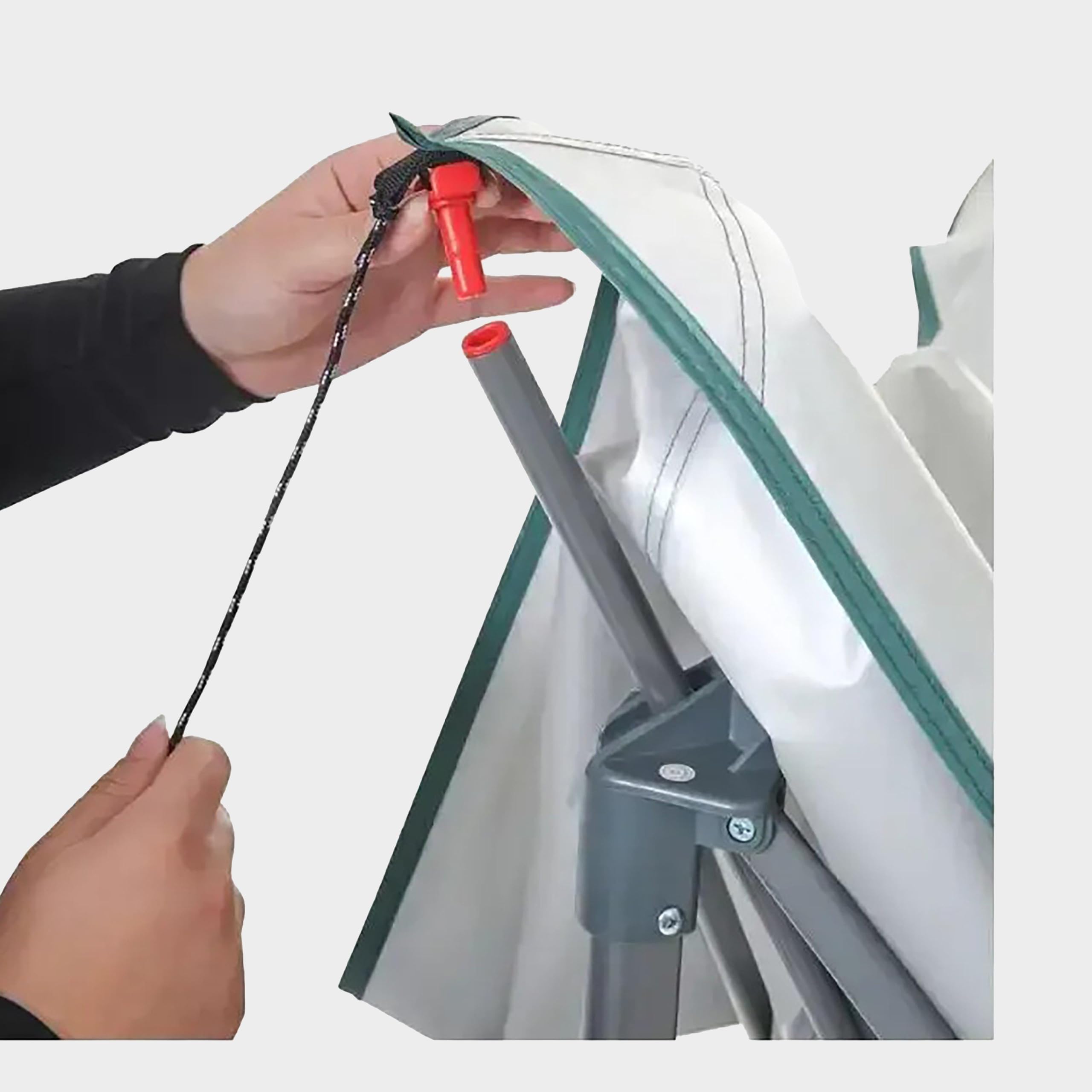 Coleman FastPitch OnePush Shelter Pavillon 300x300cm Stahlrahmen 150D Polyester Schneller Aufbau in 3 Minuten für Camping und Veranstaltungen im Freien (Mittel)