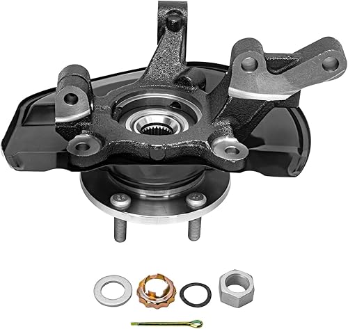 Miniatura 6 de Detroit Axle - Nudillos de dirección delanteros y cojinetes de cubo de rueda de repuesto para Jeep Patriot Compass Dodge Caliber - Juego de 4 piezas