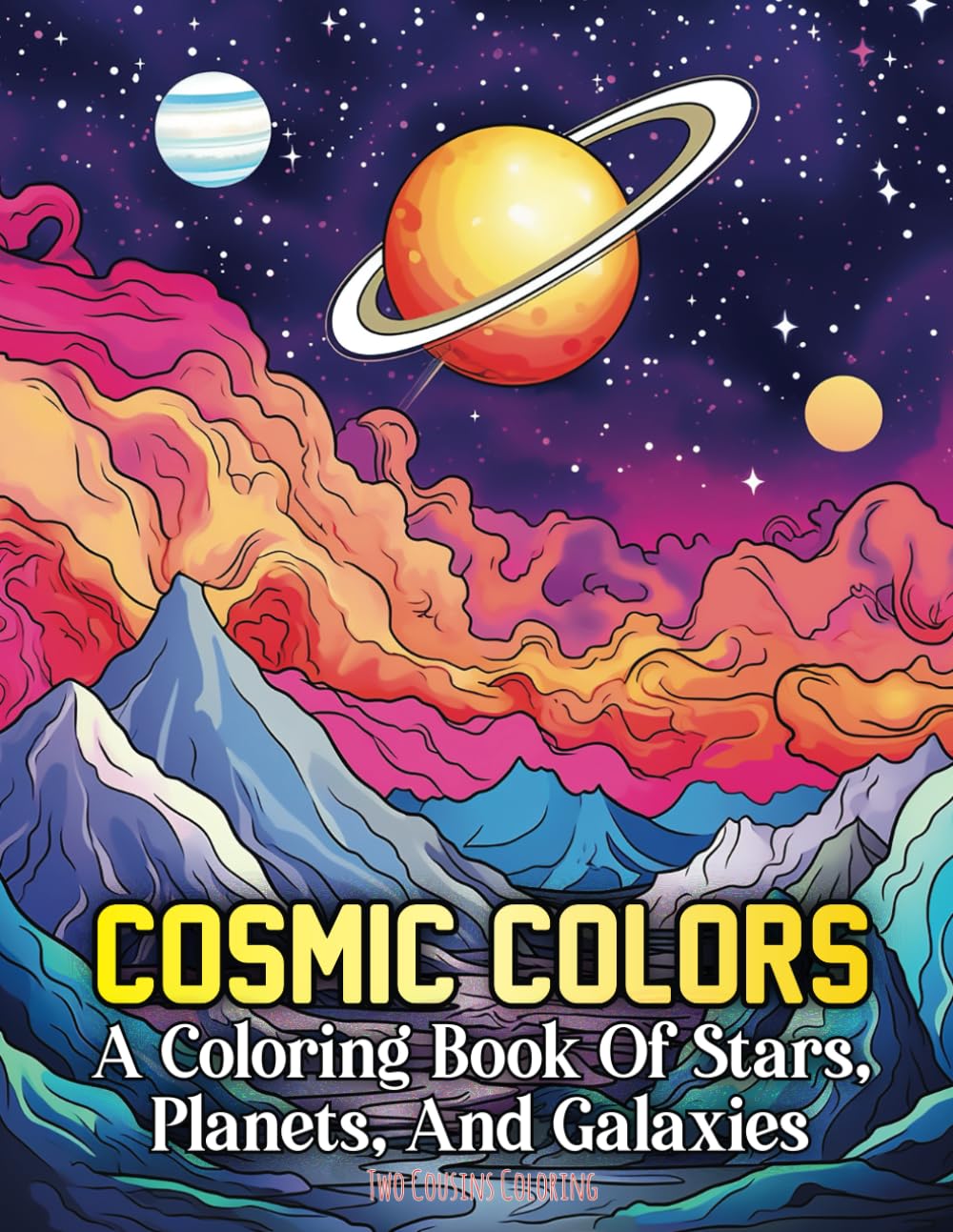 7 Space-Themed Coloring Books for Kids 12 Product Image