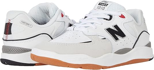 New Balance 1010 - Tiago Lemos White/Black US Men's 8.5, Women's 10 Medium  | Skateboarding - Amazon.com