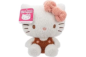 8" Hello Kitty Velveteen Plush - Perfect for Graduation Celebrations!