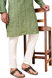 indus route by pantaloons Men Straight Fit Mid Rise Pyjama-picture-12