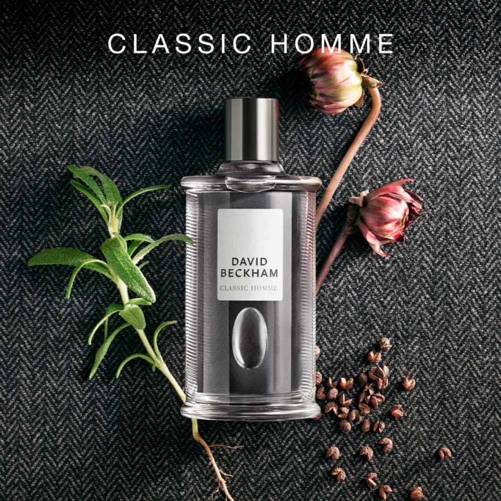 David Beckham Classic Homme woda toaletowa dla mężczyzn, perfumy męskie, 50 ml