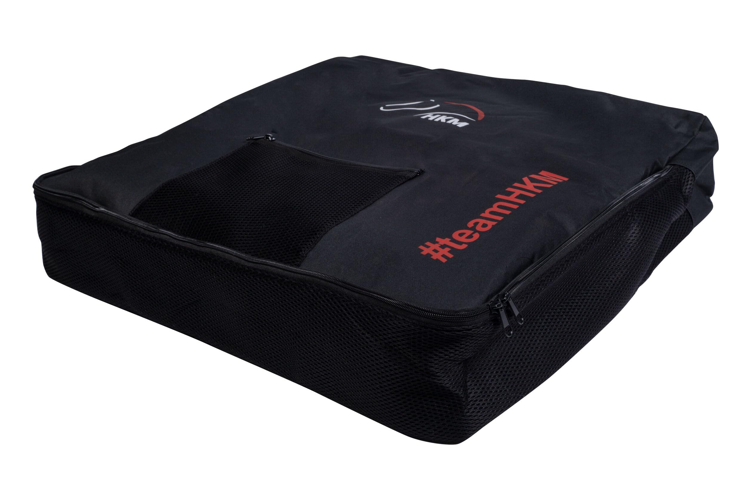 HKM Pro-Gel-9100 Sottosella In PVC Anatomico Per Cavallo - Colore Nero - 2