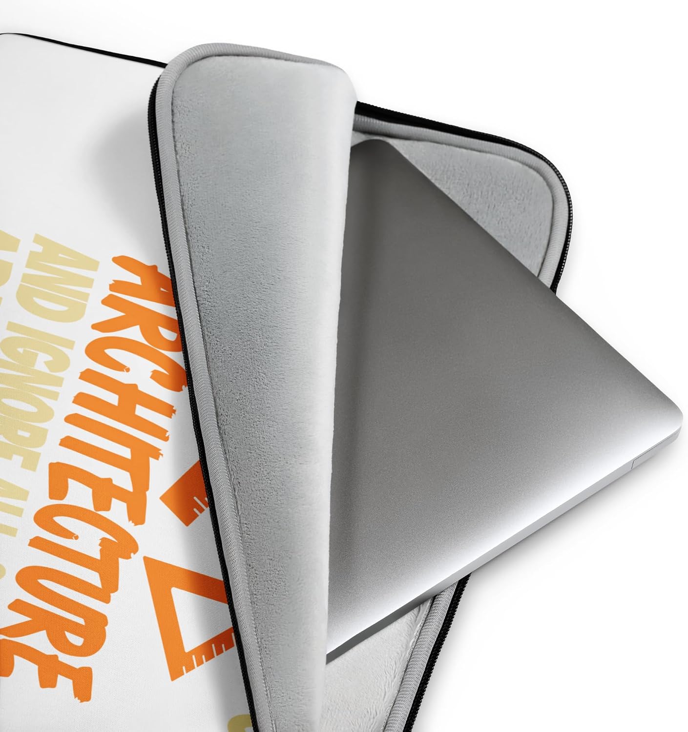Do Architecture Not Adulting Relatable Career Escape Graphic Laptop Sleeve image 2