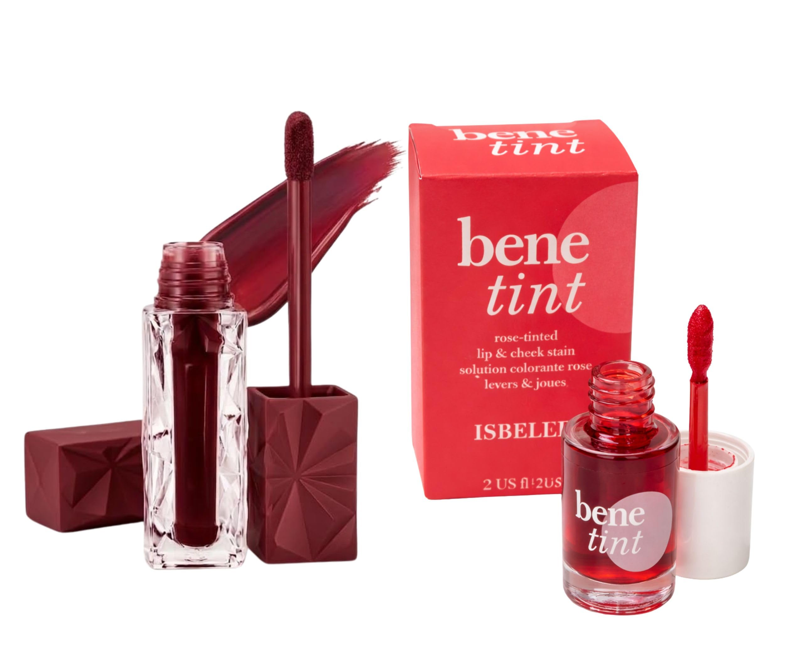 2-in-1 Lip and Cheek Makeup Combo | Rose-Tinted Liquid Lip & Cheek Stain (Red) and Long-Lasting Matte Liquid Lipstick (Deep Wine Maroon) | Smudge-Proof Waterproof Cosmetic Kit-image-38