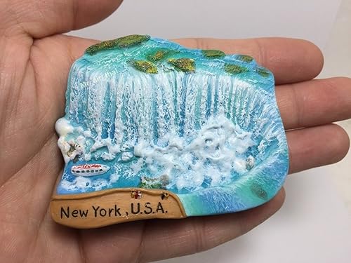 Miniatura 4 de Cataratas del Niágara Nueva York EE UU Canadá Souvenir Collection 3d nevera Imán para nevera hecho a mano Resina
