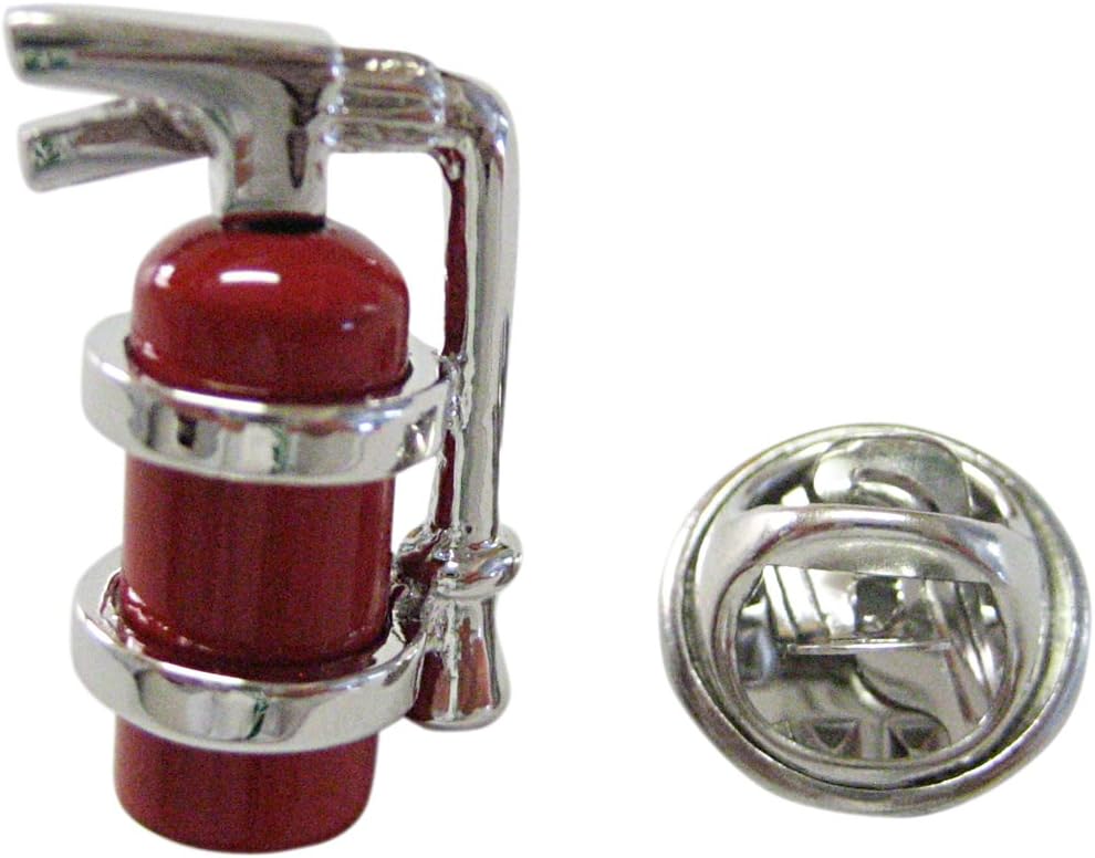Amazon.com: Kiola Designs Fire Extinguisher Lapel Pin: Clothing, Shoes ...