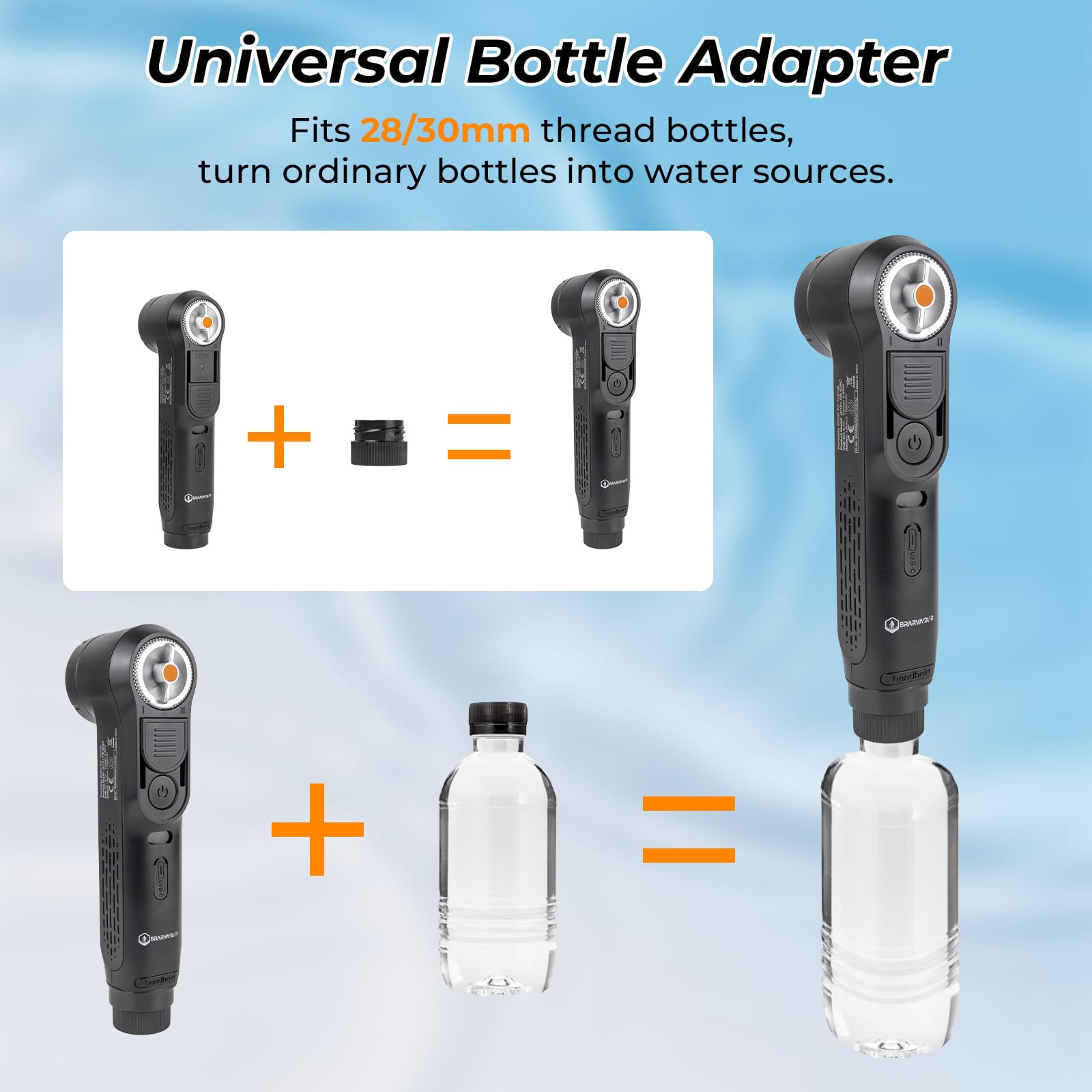 Bidet portatile da viaggio, 1600 mAh, bidet portatile ricaricabile elettrico con serbatoio da 2,5 l e doppia modalità di spruzzo (jet/doccia), USB-C, spruzzatore per l'igiene personale per casa