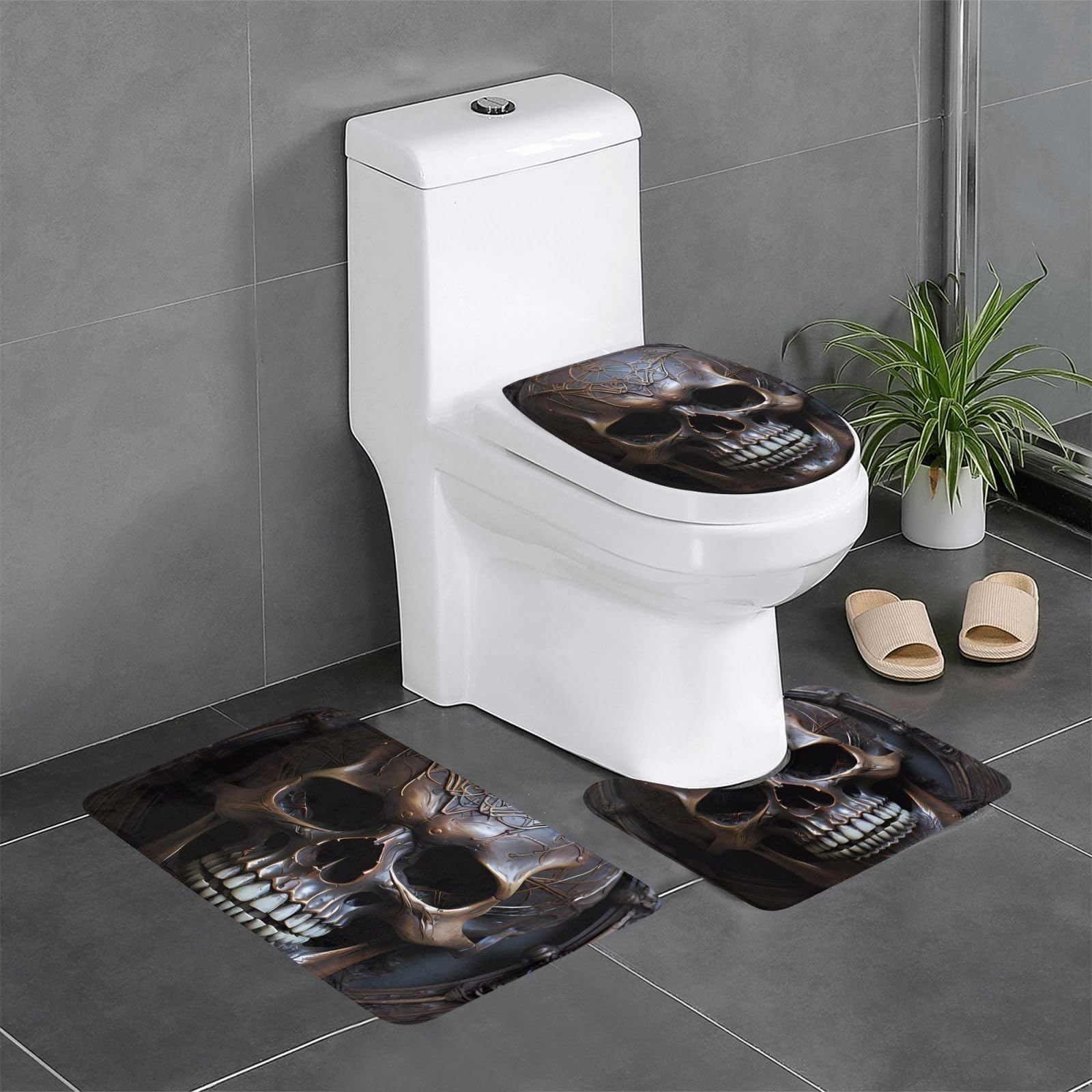Tapis de salle de bain pour éviter les glissades devant le lavabo