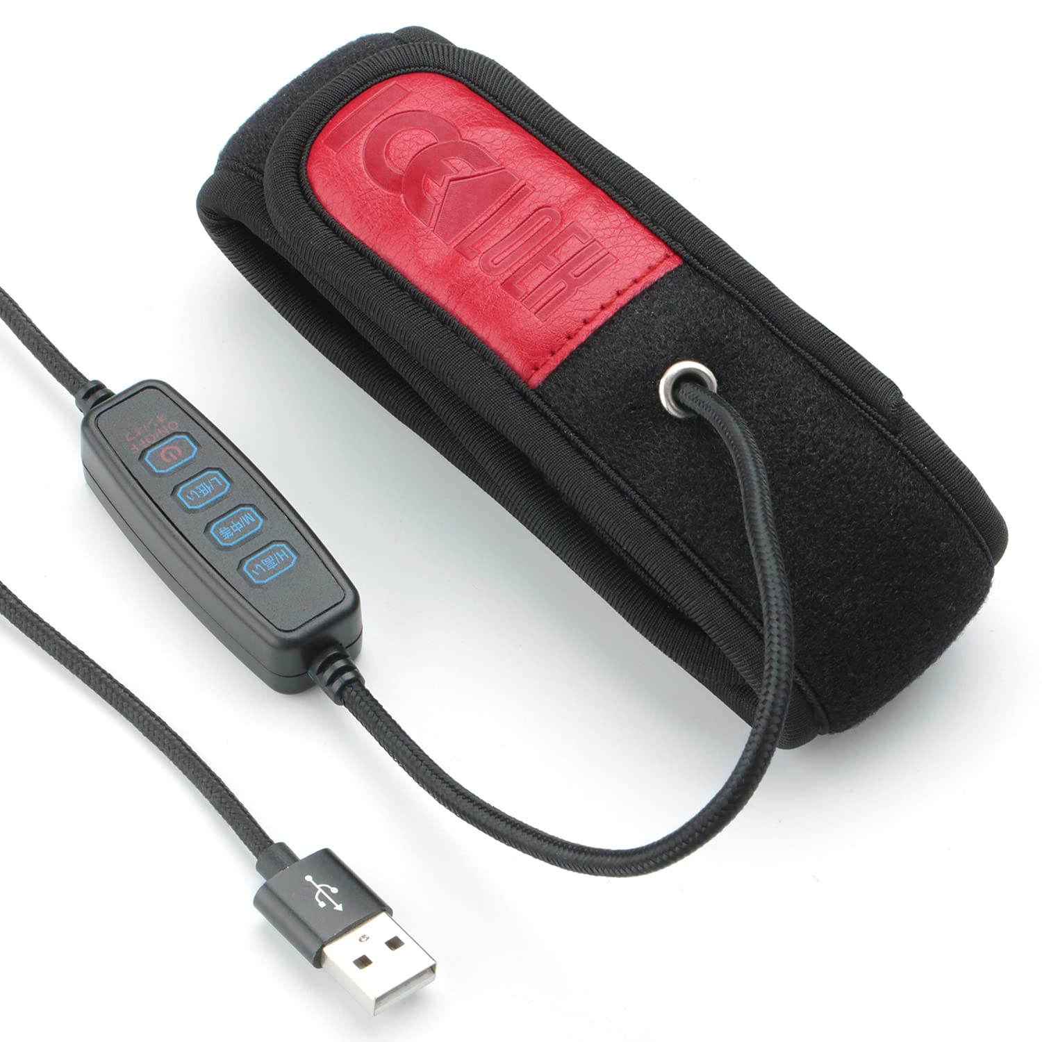 Lens Warmer,Lens Heater,Lens Heating defogging and dehumidification, 3 Gear Regulator Temperature USB Universal Dew Heater Strip for Telescope Camera