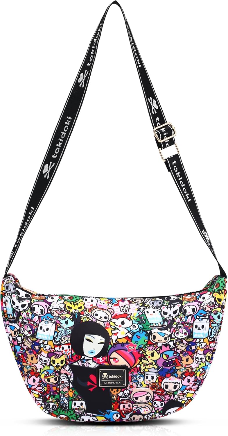 Tokidoki Unicorno Nylon Crossbody Bag Cartoon Shoulder Bag for Women Phone Bag Purse Wallet Credit Card Gift for Women Girls