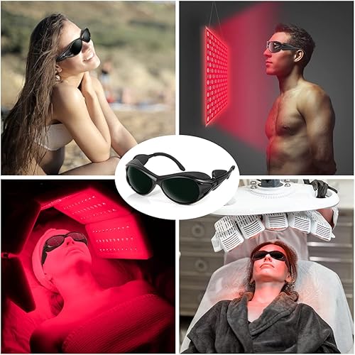 Miniatura 9 de Dubofu Anteojos de seguridad sobre lentes, lentes envolventes transparentes antivaho para gafas, gafas de seguridad antiarañazos, protección ocular,