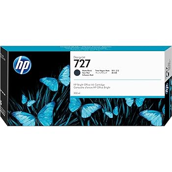 HP 727　727B インクカートリッジ4本セット Amazon.com: HP 727 (C1Q12A) Ink Cartridge - Matte Black