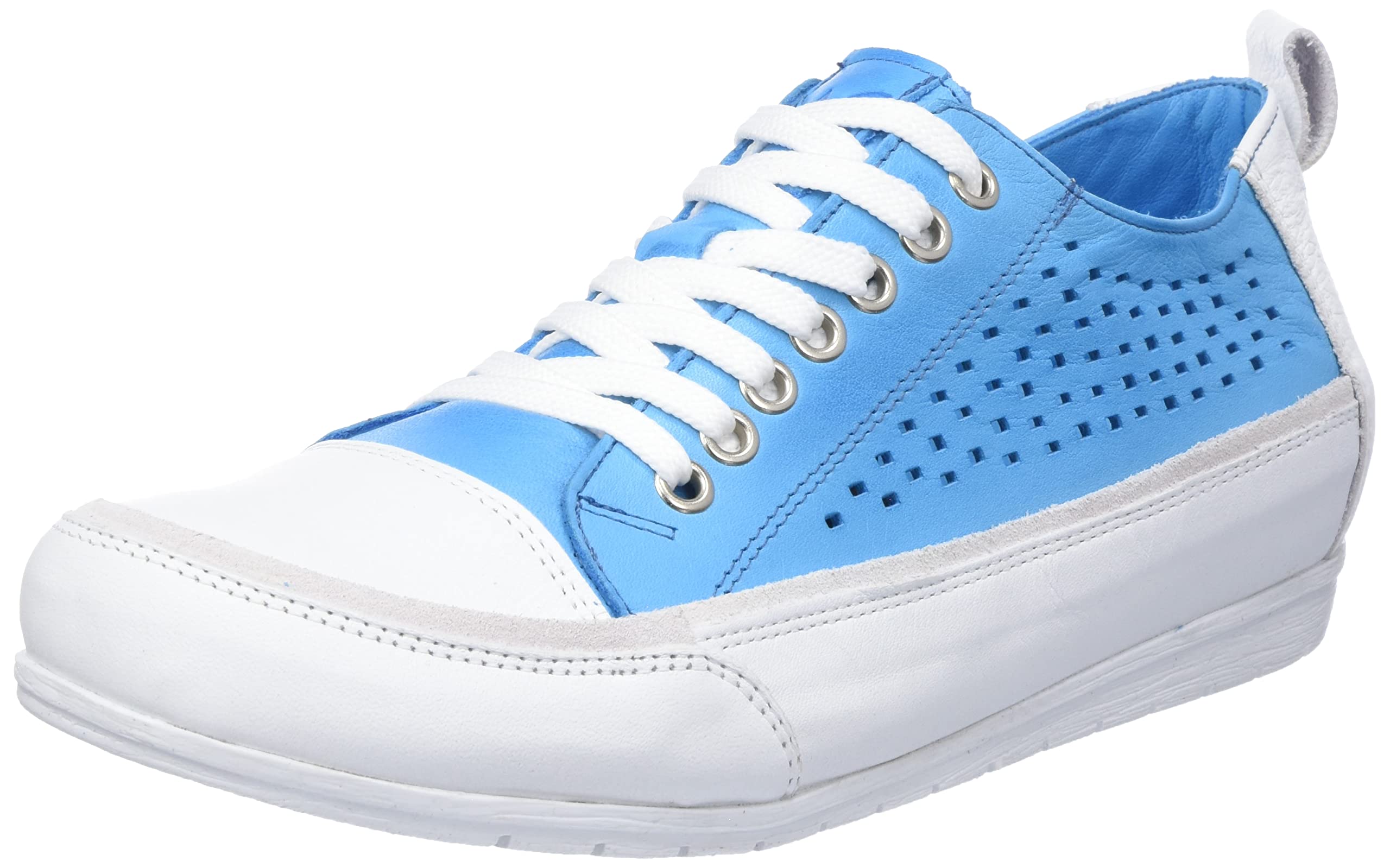 Andrea Conti Women's Trainers, Turquoise/White, 39 EU, Turquoise White, 7 UK