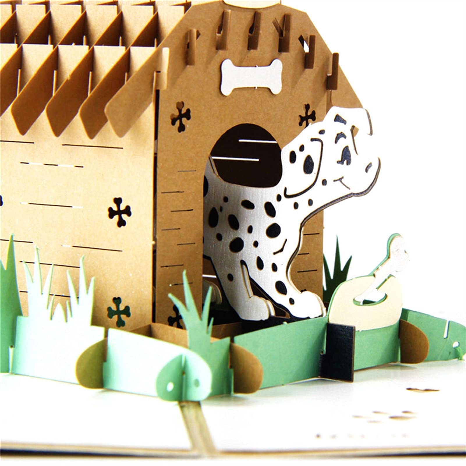 Geburtstagskarten Geburtstagskarten 3D-Pop-Up-Karten Netter Hund-Geburtstagskarten für Dankeschön-Begrüßung Erstaunliche Geschenke für Kinder, Familie, Freunde Geburtstagskarte
