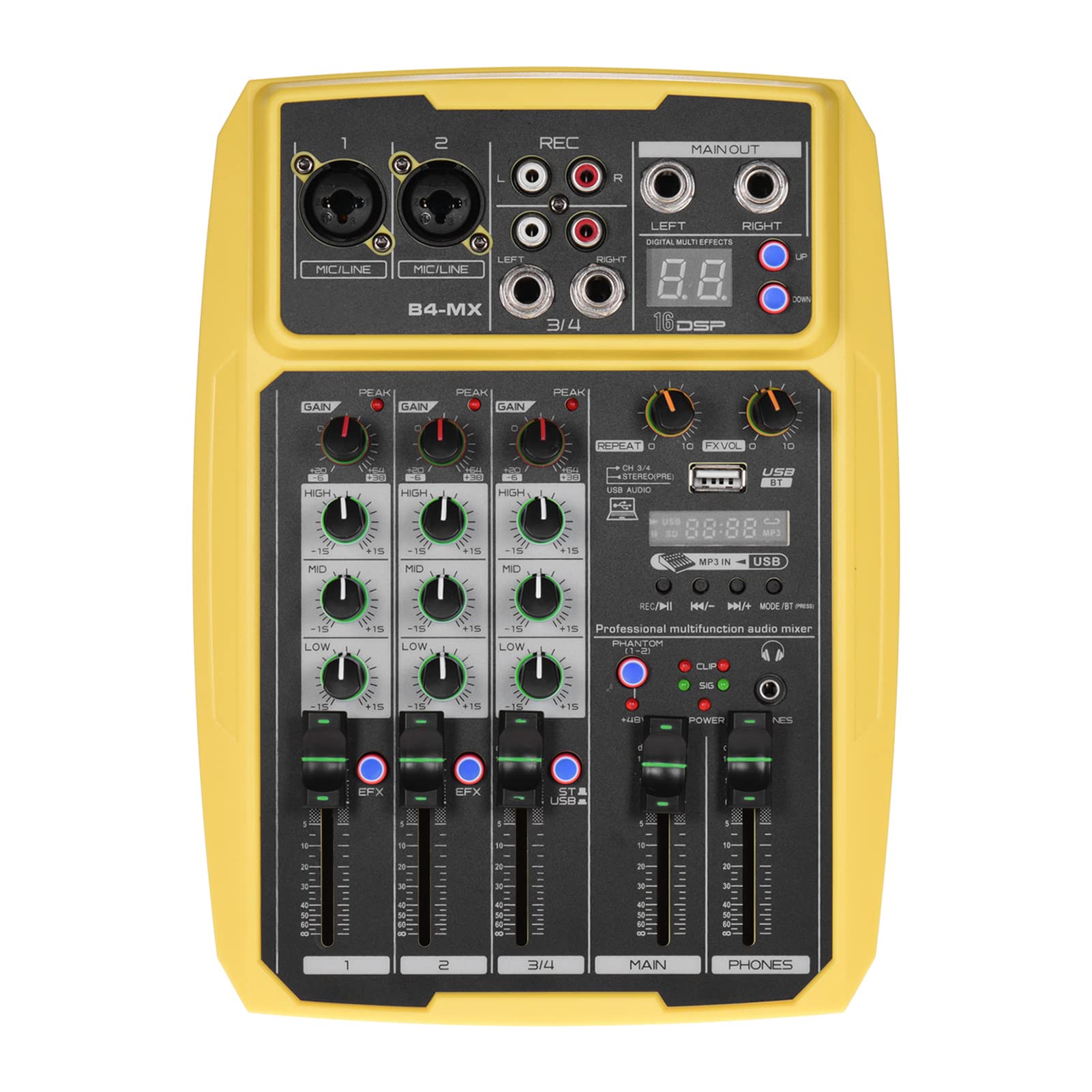 Controller DMX MIDI 384 Canali Per Luci DJ - Console Illuminazione Per Feste, Discoteche, Pub, Teste Mobili