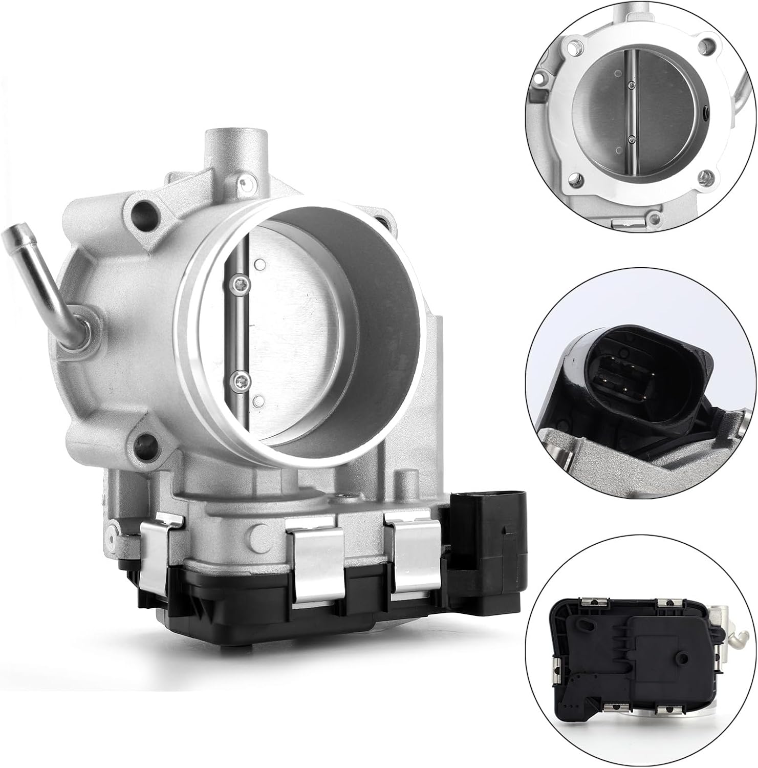 Electronic Throttle Body Assembly for Volkswagen Beetle Golf Jetta Passat Rabbit 2.5L L5 – OEM Replacement Part # S20432 07K133062A 07K-133-062-A