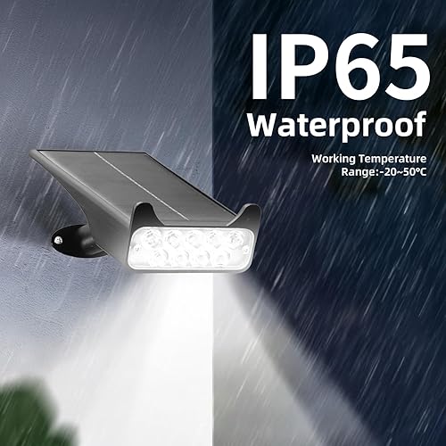 Miniatura 8 de Focos solares impermeables para exteriores, luces solares de camino de paisaje del atardecer al amanecer, iluminación al aire libre, 4 modos de