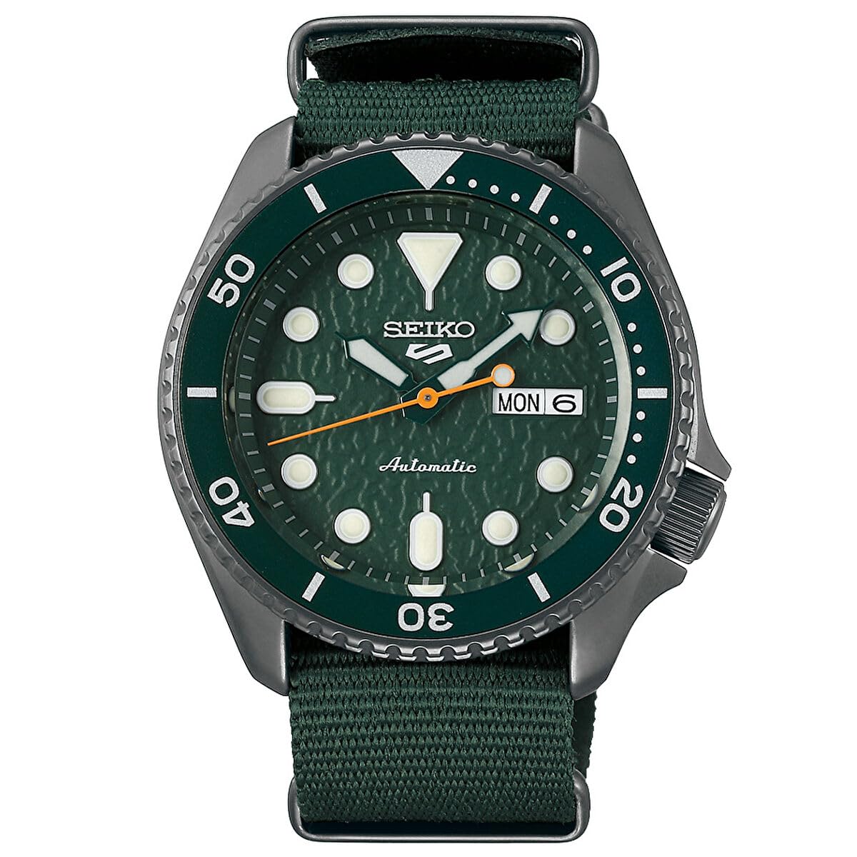 Seiko Analog Green Dial Men's Watch-SRPD77K1