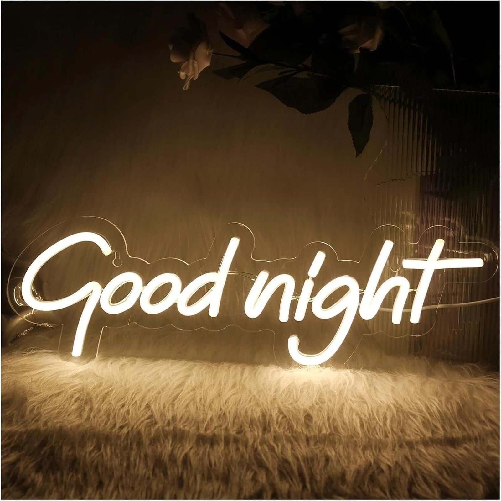 Zynther Neon lamp for neon Lamp Good Night for Sign Bedroom for Light for Wall Decoration