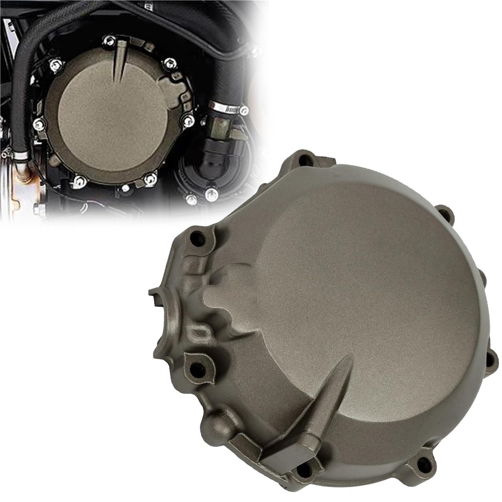 Couvercle de stator Kawasaki Ninja ZX12R 2000 2001 carter gauche moto