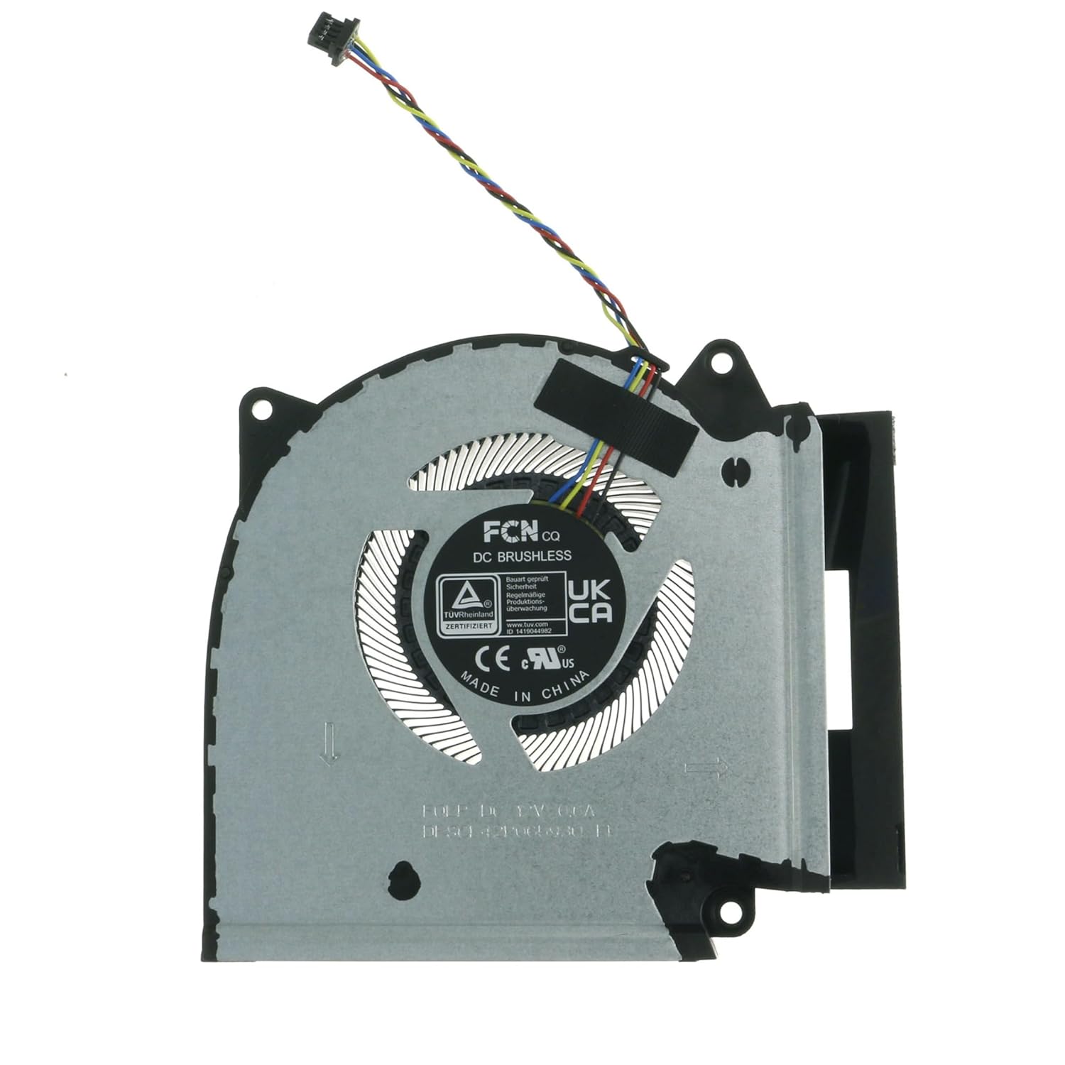 Replacement Parts CPU and GPU Cooling Fan for Asus G713PV G713PU G713PI Series FQLP DFSCL42P06593Q FQLN DFSCL42P16593Q 12V 0.6A Fan 13NR0C50P01011, 13NR0C50P02011