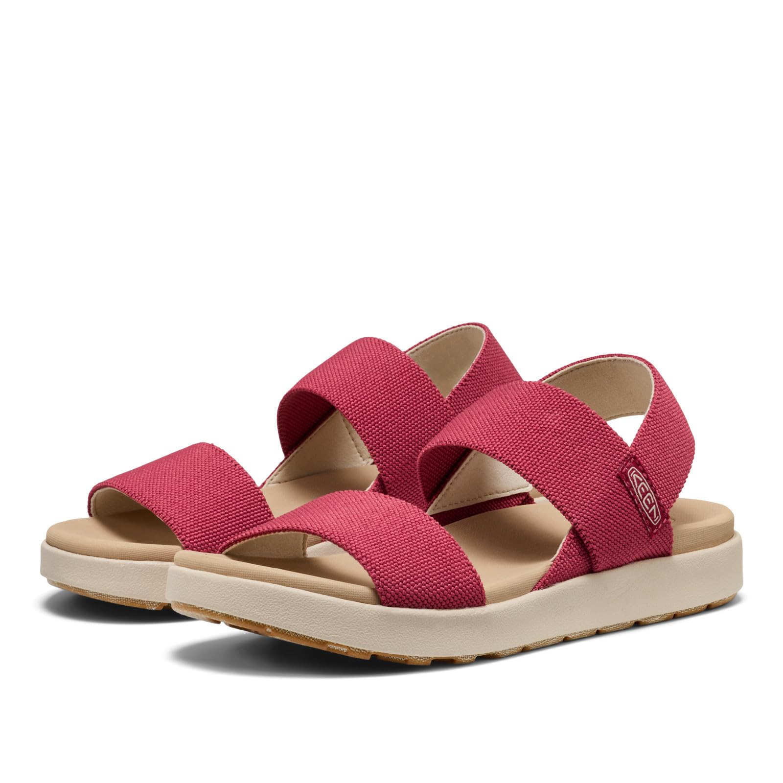 KEEN Damskie sandały na koturnie Elle Backstrap, granat/brzozowe, 36 UK, Granat brzozowy, 39 EU