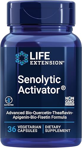Life Extension Activador senolítico con quercetina fisetina para apoyo inmunológico antienvejecimiento y longevidad apoya el rejuvenecimiento
