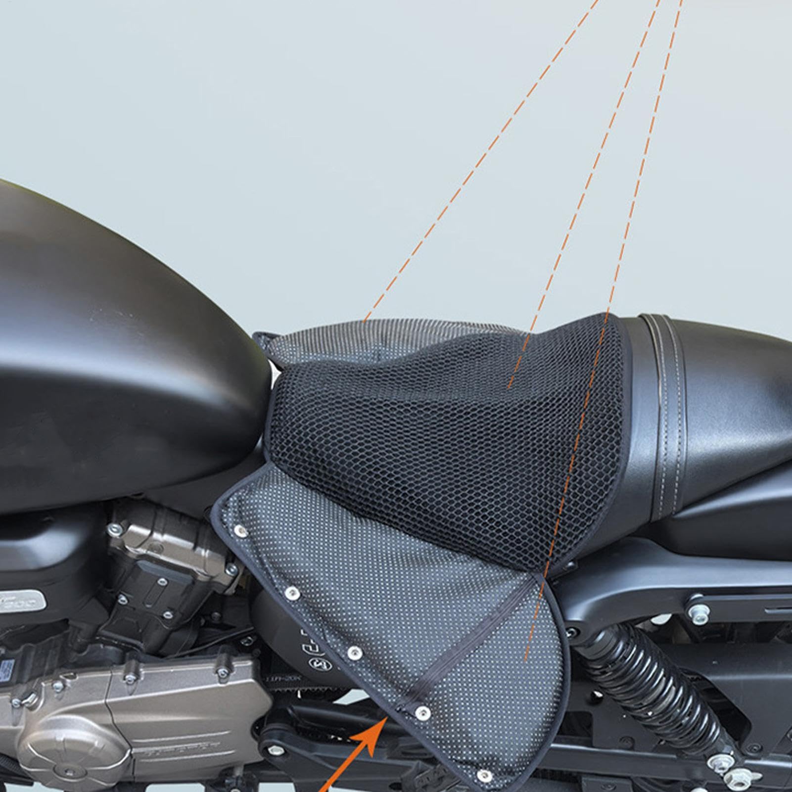 siedzenie motocyklowe, poduszka rowerowa, ?elowa, dla kobiet, m??czyzn, mi?o?ników jazdy, odporny warunki atmosferyczne, amortyzator z klamr? przygod?, podró?