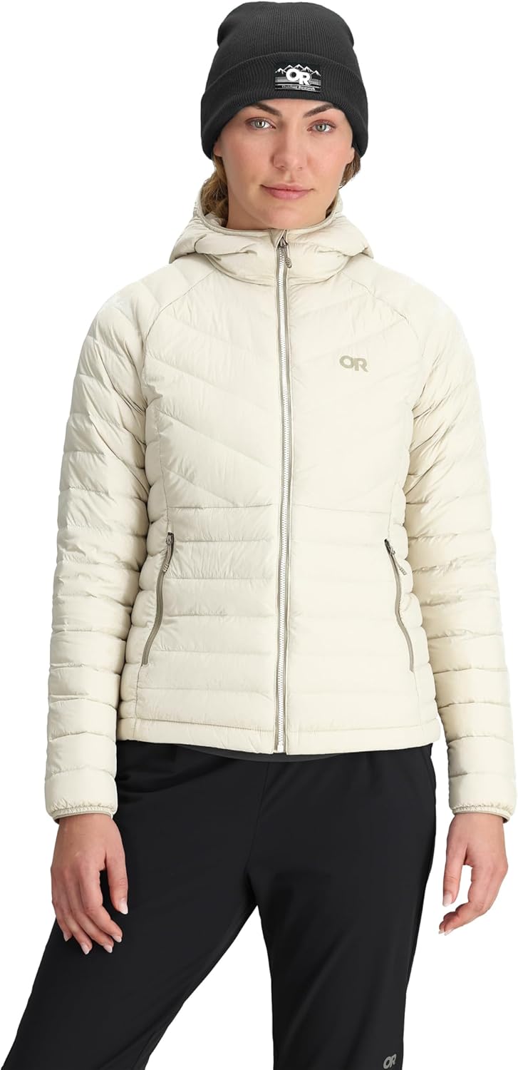 Outdoor Research Women's Transcendent Down Hoodie Jacket | Water & Wind Resistant, Insulated, Lightweight, Standard Fit
