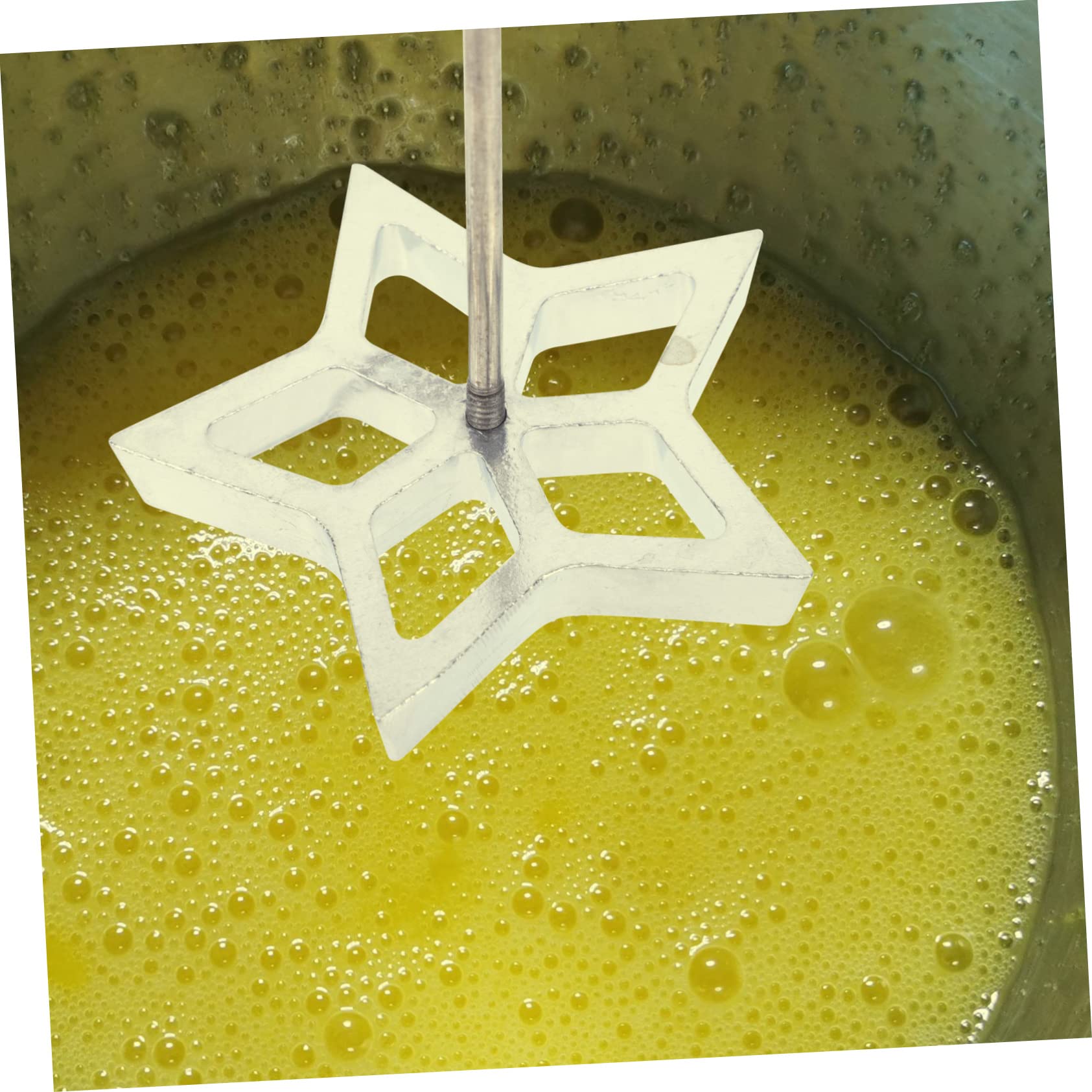 DECHOUS Cooking Snack Mold 5-piece Aluminum Alloy Timbale Molds Doughstencil for Deep Frying Kitchen Supply Wood Handle