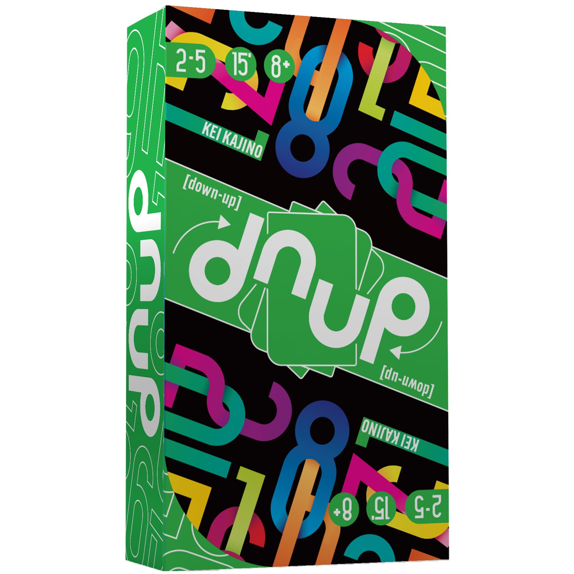 Asmodee | dnup | Strategy Card Game | Ages 8+ | 2 to 5 Players | 15 Minutes Playtime | English version