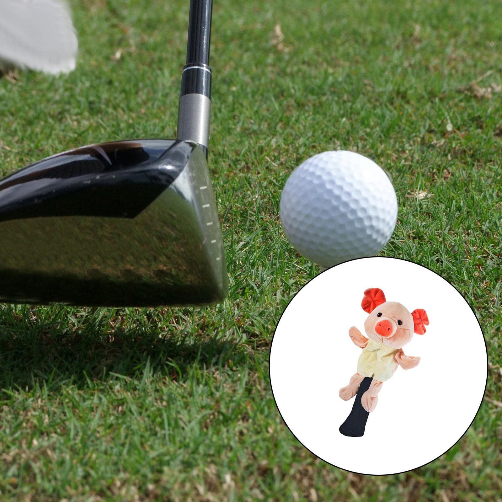 TISHITA Golf Club Headcover Driver Funda Animal Madera Accesorios Equipo Felpa