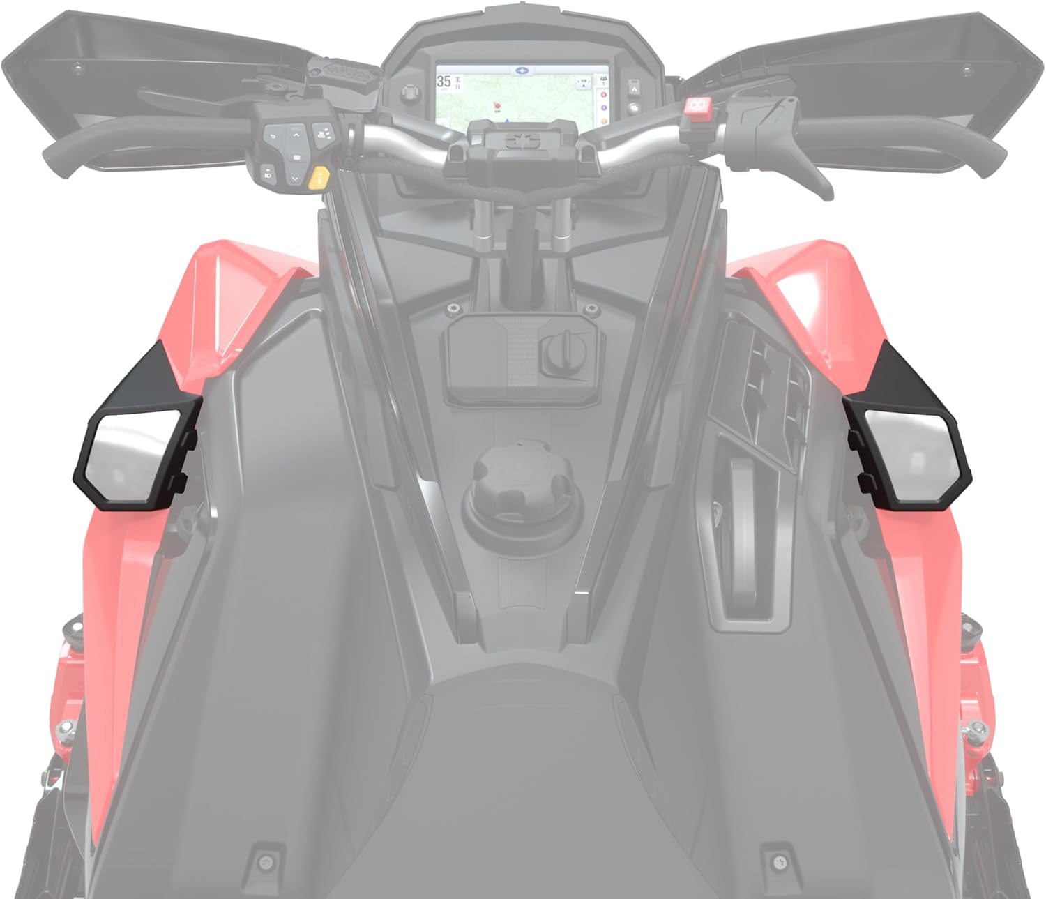 Polaris Snowmobile Insight Side Mirrors, MY21-22