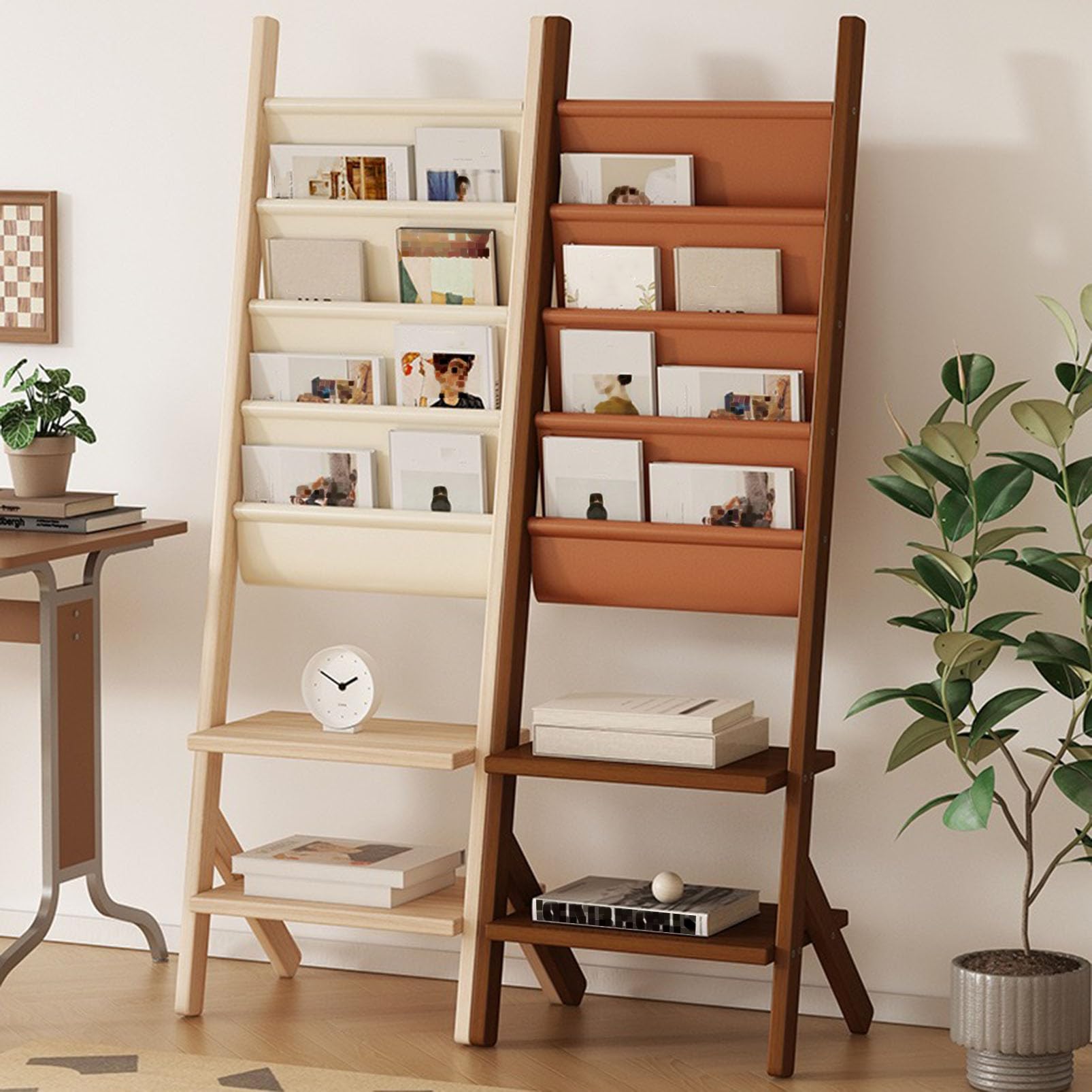Stehender Zeitschriftenständer, Prospektständer, Lesematerialhalter, Literatur-Organizer für Büro, Messe, Einzelhandel