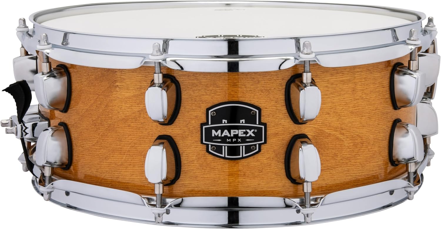 Mapex MPX Maple/Poplar Snare Drum - 5.5 x 14-inch - Natural with Chrome Hardware
