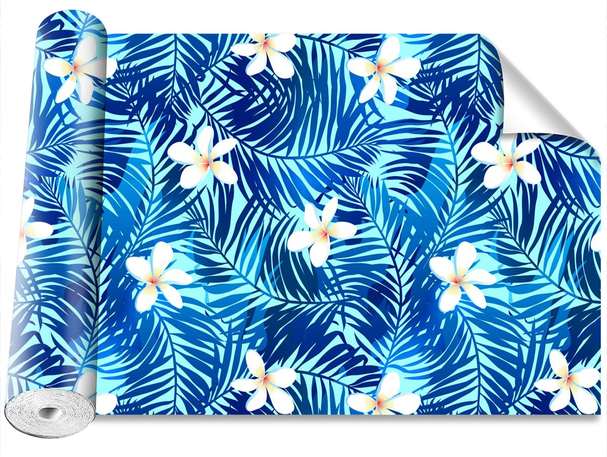 Papier peint protection murale moderne 208x146cm motif feuilles de palmier Tulup Bricolage