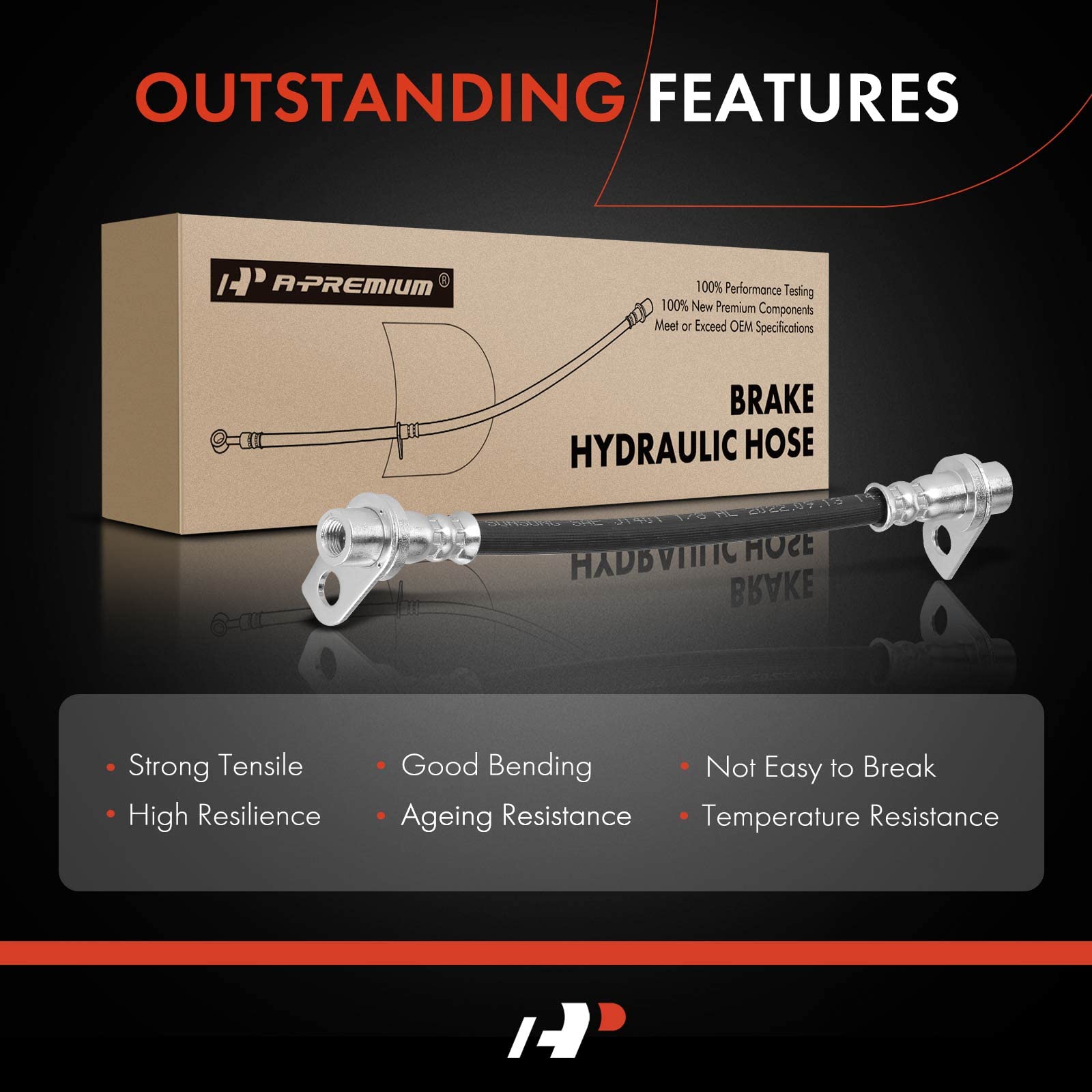 A-Premium Power Steering Return Hose Line Assembly Compatible With Jeep Compass 2007-2017, Patriot 2007-2017 & Dodge Caliber 2007-2012, Gear To Cooler, Return Hoses - Canada - View #6