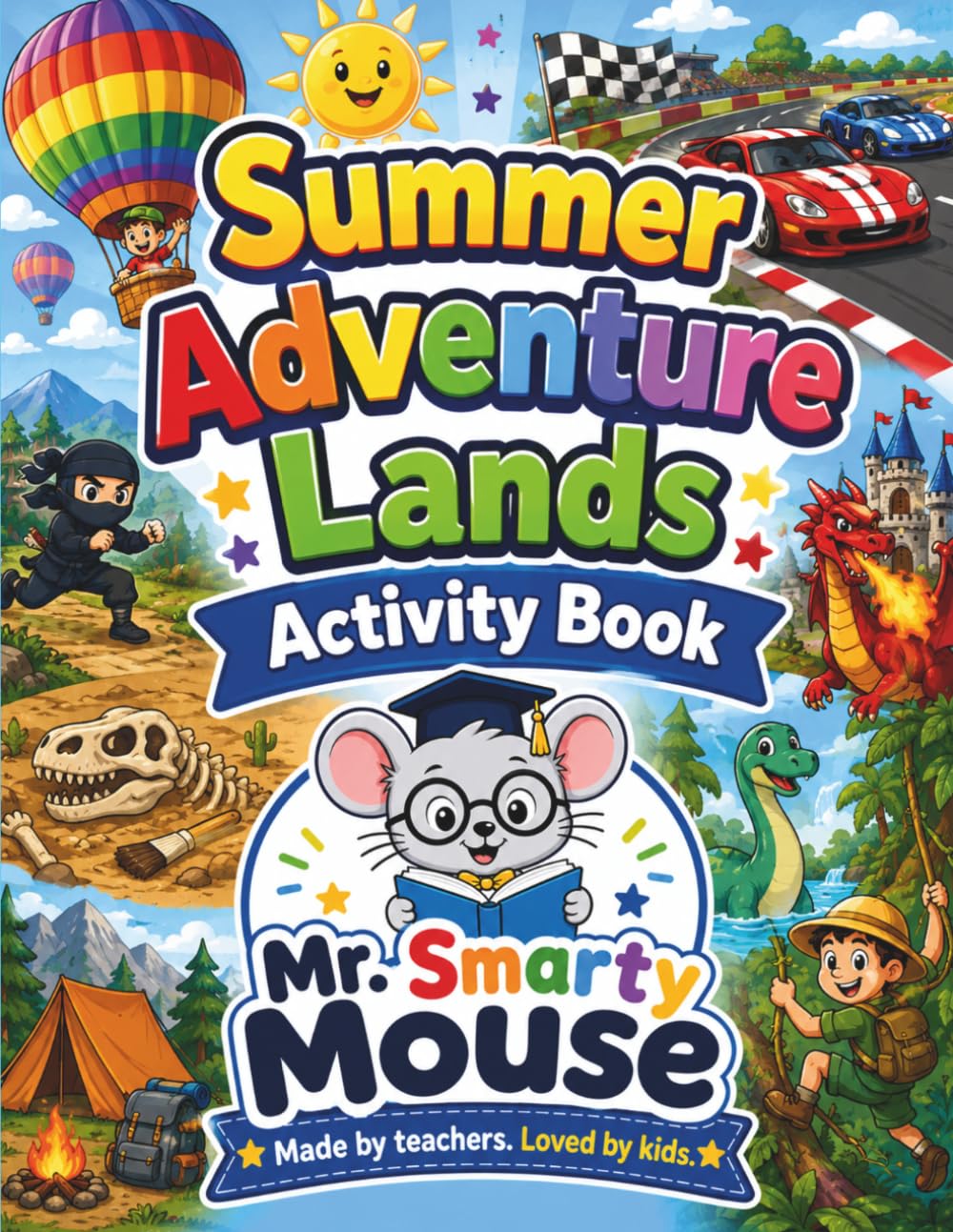 Summer Adventure Lands Activity Book (Mr. Smarty Mouse)