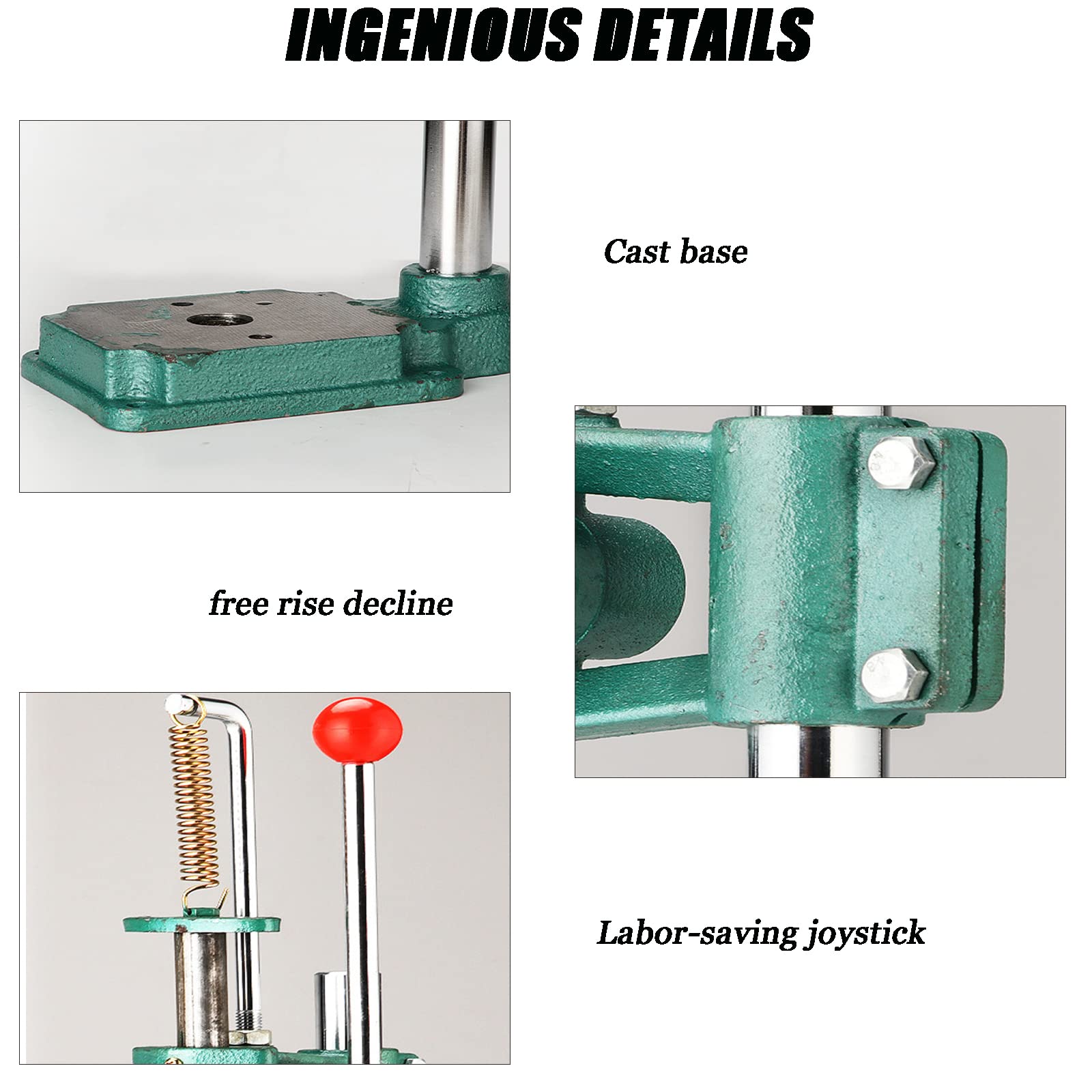 Utensili da Cucina Strumento Apri ostriche, Base in Metallo Spesso, Apri Trapano a Mano, Apri ostriche Manuale Facile da Usare per ostriche Aperte, capesante, Abalone, crostacei