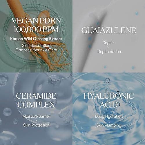 Miniatura 3 de VT COSMETICS Crema PDRN 100, Crema Hidratante Nutritiva y Restauradora con 100,000 ppm de PDRN Vegano, Crema Hidratante Ligera para una Piel de